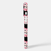 かわいいピンクキティキャッツデザイン Case-Mate iPhoneケース (裏面 / 左)