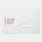 かわいいピンクケーキミキサー キッチンタオル (横)