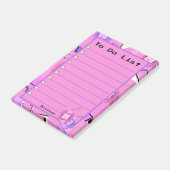 かわいいピンクタマゴッチ ポストイット (アングル)