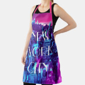 かわいいピンクニューヨークシティベーカーズエプロン エプロン (インサイチュ)