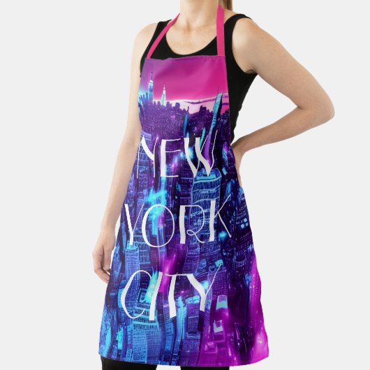 かわいいピンクニューヨークシティベーカーズエプロン エプロン (インサイチュ)