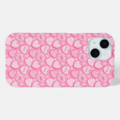 かわいいピンクハート女の子iPhone / iPadケース Case-Mate iPhoneケース (裏面 (横))