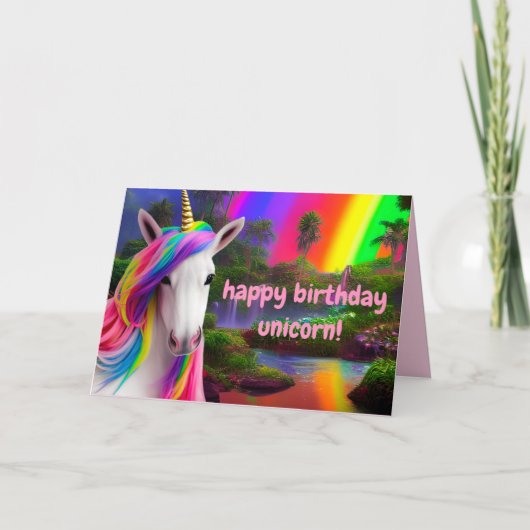 かわいいピンクハート孫娘誕生日カード カード (正面)