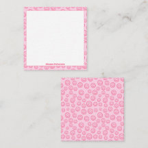 かわいいピンクパーソナライズされた名門私立校風の色