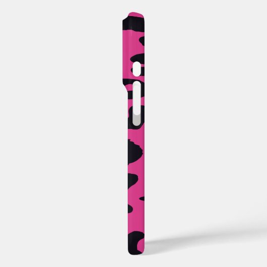 かわいいピンクヒョウのクリスマスプレゼント Case-Mate iPhoneケース (裏面 / 左)