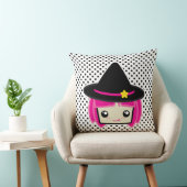 かわいいピンクヘアウィッチ装飾用クッション クッション (椅子)