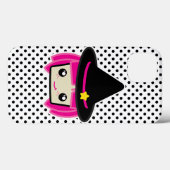 かわいいピンクヘアウィッチiPad Mini ケース Case-Mate iPhoneケース (裏面 (横))