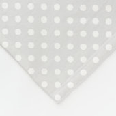 かわいいピンクリボンスカルフリースブランケット フリースブランケット (角)