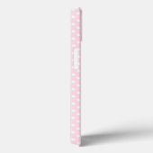 かわいいピンクリボンスカルiPadケース Case-Mate iPhoneケース (裏面 / 右)