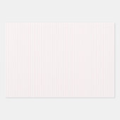 かわいいピンク初めてのクリスマスウィンターパジャマ ラッピングペーパーシート (正面2)