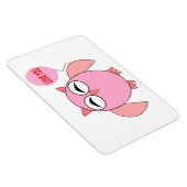 かわいいピンク愛あなたフクロウ磁石 マグネット (右側)