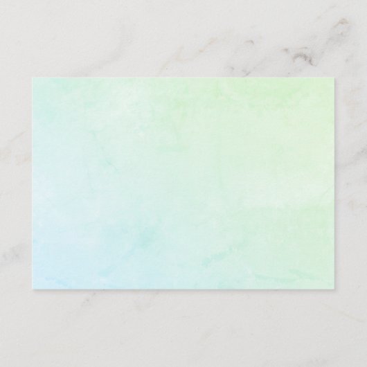 かわいいピンク色のクジラ海の本を赤ちゃんシャワー用 エンクロージャーカード (裏面)