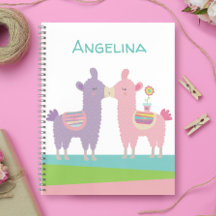 かわいいピンク色のラマキスかわいいガーリー学校