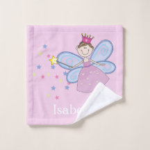 かわいいピンク色の青い妖精の漫画パーソナライズされた