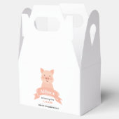 かわいいピンク豚の誕生日パーティー | サンキュー フェイバーボックス (オープン)