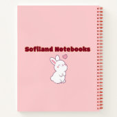 かわいいピンク💗🧡✨ ノートブック (裏面)