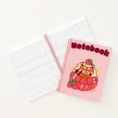 かわいいピンク💗🧡✨ ノートブック (内部)