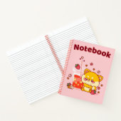 かわいいピンク🧡💗✨ ノートブック (内部)