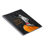 かわいいピンナップのレシピの本の料理はノートに注意します ノートブック (右側)