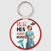 かわいいピンナップ実在がナース キーホルダー (裏面)