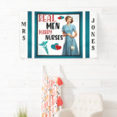 かわいいピンナップ実在がナース 横断幕 (インサイチュ)