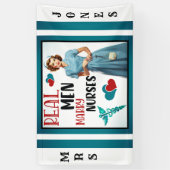 かわいいピンナップ実在がナース 横断幕 (縦)