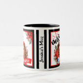 かわいいピンナップ恋しく思スシー ツートーンマグカップ (中央)