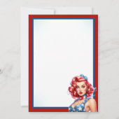 かわいいピンナップ：あなたは十分 招待状 (裏面)