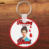 かわいいピンナップ_私の血の中の看護 キーホルダー (正面)