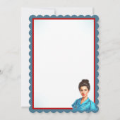 かわいいピンナップ_私の血の中の看護 サンキューカード (裏面)