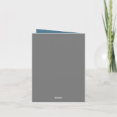 かわいいピンナップ_私の血の中の看護 サンキューカード (裏面)