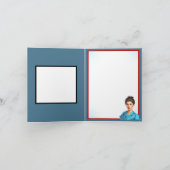 かわいいピンナップ_私の血の中の看護 サンキューカード (内部)