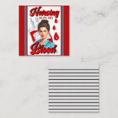 かわいいピンナップ_私の血の中の看護 ノートカード (正面/裏面)