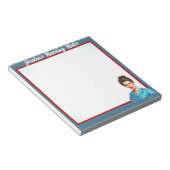 かわいいピンナップ_私の血の中の看護 ノートパッド (アングル)