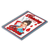 かわいいピンナップ_私の血の中の看護 ノートブック (左側)