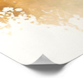 かわいいピーキージュパピーウォーター絵画カラー ポスター (角)