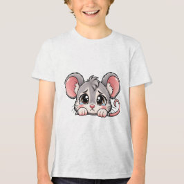 かわいいピークアブー・マウス トライブレンドTシャツ