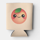 かわいいピーチクーラーボックス 缶クーラー (正面)