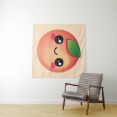 かわいいピーチタペストリー タペストリー (インサイチュ(横))