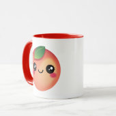 かわいいピーチマグ マグカップ (正面左)