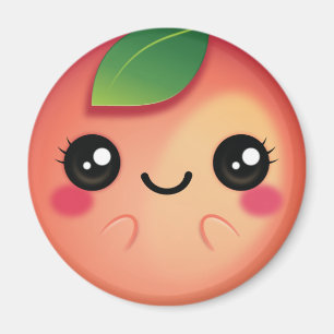 かわいいピーチ マグネット