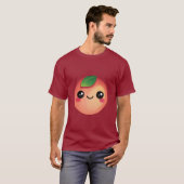 かわいいピーチTシャツ Tシャツ (正面フル)