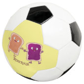 かわいいピーナッツバターとゼリーサンド漫画 サッカーボール (3/4)