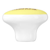 かわいいピーナッツバターとゼリーサンド漫画 セラミックノブ (側面)