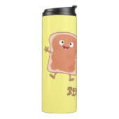 かわいいピーナッツバターとゼリーサンド漫画 タンブラー (回転左)