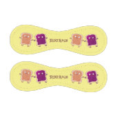 かわいいピーナッツバターとゼリーサンド漫画 野球ボール (パネル)