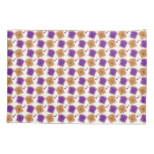 かわいいピーナッツバターとゼリー 枕カバー (裏面)