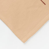 かわいいピーナッツバターの瓶|のフリースブランケット フリースブランケット (角)