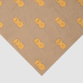 かわいいピーナツパターン 薄葉紙 (詳細)