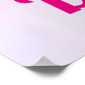 かわいいピ忘れンクユニコーンを夢見るな ポスター (角)